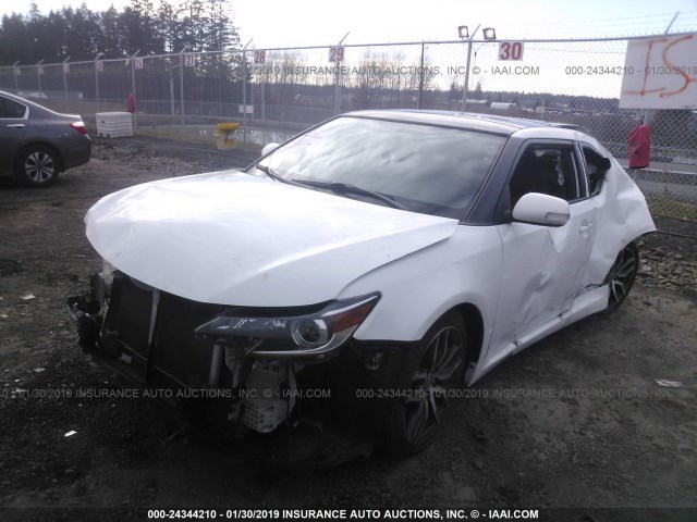 JTKJF5C72E3070980 - 2014 TOYOTA SCION TC 白色 照片 2