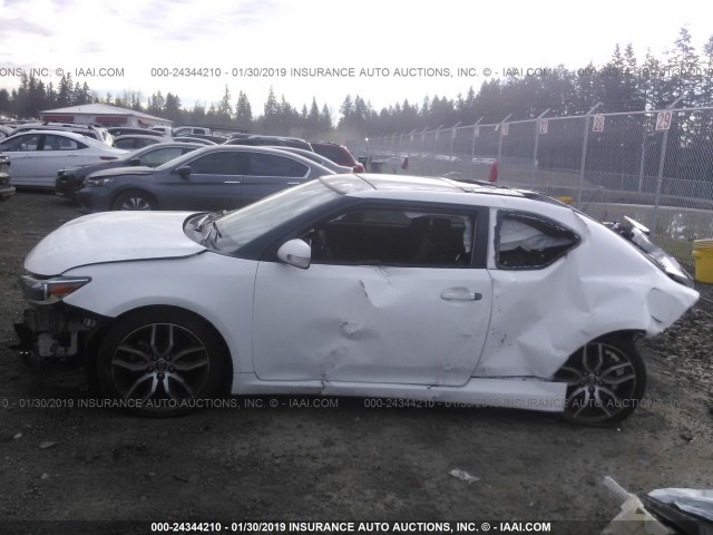 JTKJF5C72E3070980 - 2014 TOYOTA SCION TC 白色 照片 6