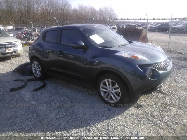 JN8AF5MR3CT110668 - 2012 NISSAN JUKE S/SV/SL Dark Blue photo 1