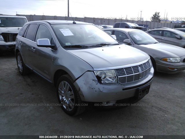 2LMDU88C48BJ32577 - 2008 LINCOLN MKX GRAY photo 1