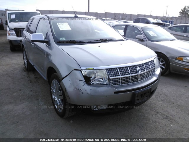 2LMDU88C48BJ32577 - 2008 LINCOLN MKX GRAY photo 6