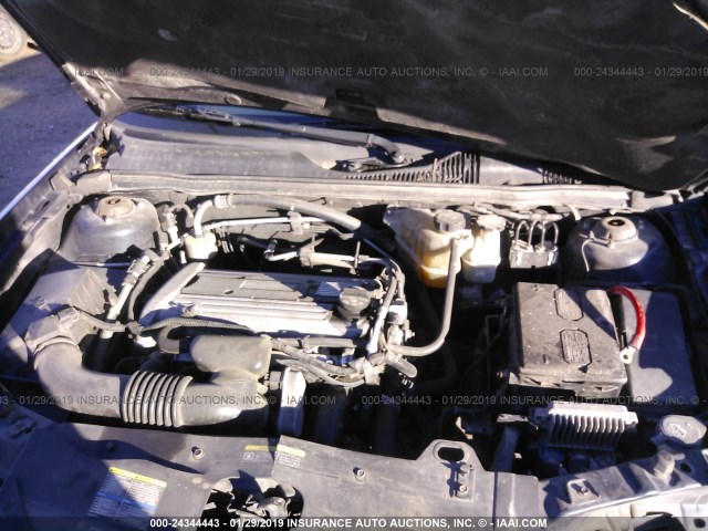 1G1ZS51F46F300690 - 2006 CHEVROLET MALIBU LS Mavi foto 10