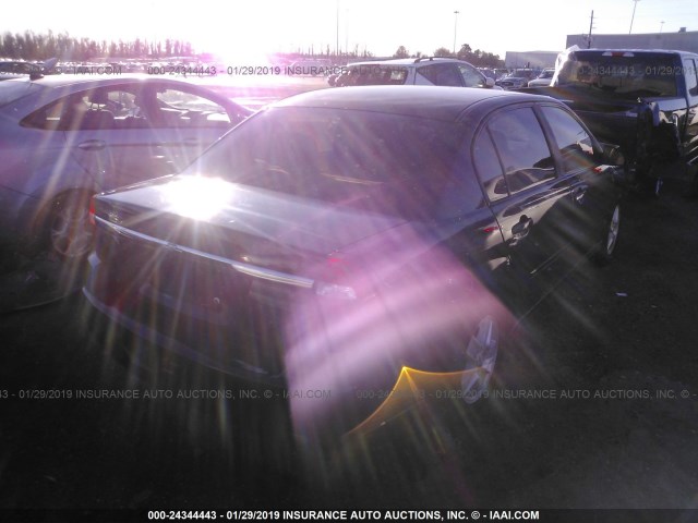 1G1ZS51F46F300690 - 2006 CHEVROLET MALIBU LS Mavi foto 4