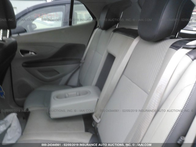 KL4CJESB4EB604016 - 2014 BUICK ENCORE GRAY photo 8