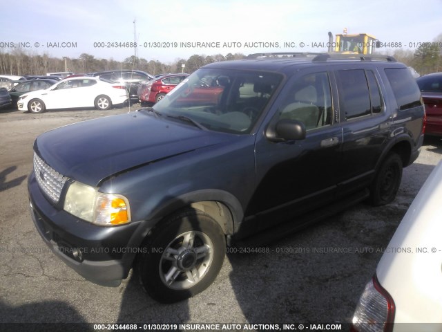 1FMZU63K83UB10153 - 2003 FORD EXPLORER XLT/XLT SPORT/NBX Mavi foto 2