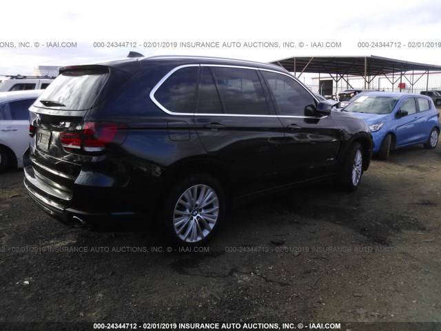 5UXKR0C53G0S84772 - 2016 BMW X5 XDRIVE35I BLACK photo 4