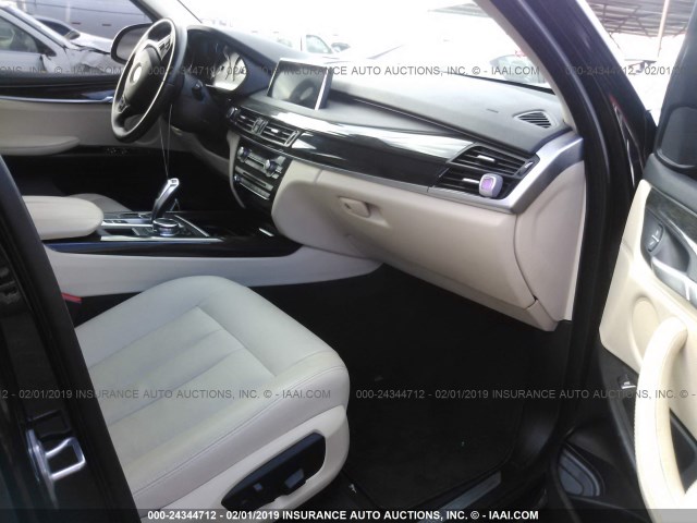 5UXKR0C53G0S84772 - 2016 BMW X5 XDRIVE35I BLACK photo 5