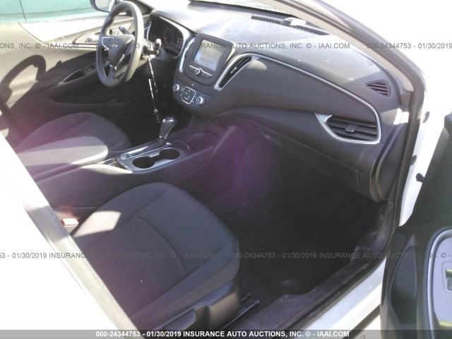 1G1ZB5ST8GF356444 - 2016 CHEVROLET MALIBU LS WHITE photo 5