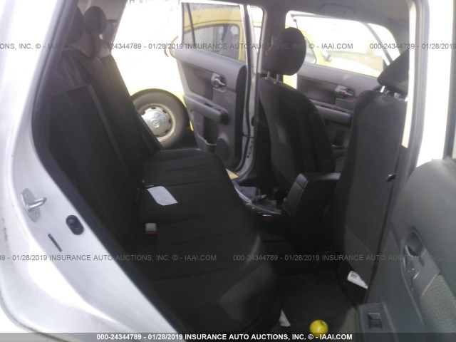 JTLKE50E881031459 - 2008 TOYOTA SCION XB 白色 照片 8