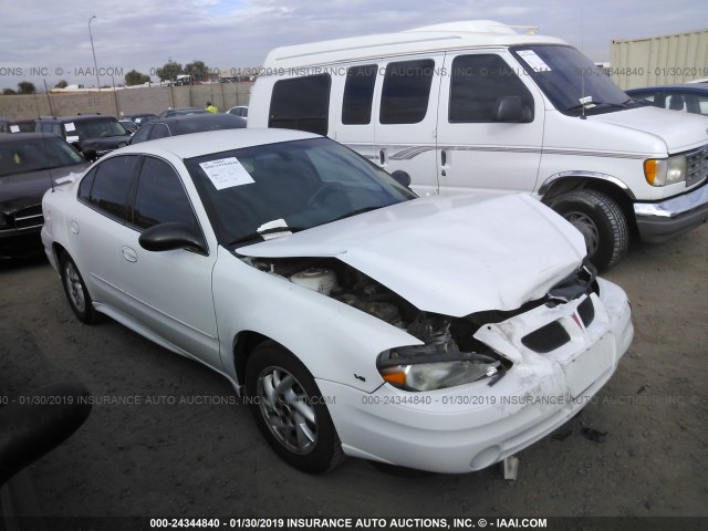 1G2NF52E23C170006 - 2003 PONTIAC GRAND AM SE1 WHITE photo 1