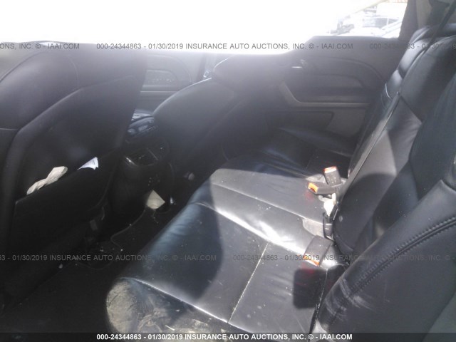 2HNYD2H43AH531470 - 2010 ACURA MDX TECHNOLOGY BLACK photo 8