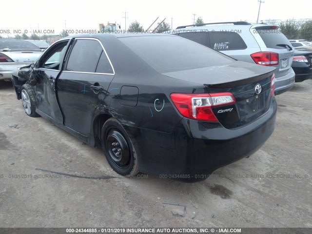 4T1BF1FK9EU327644 - 2014 TOYOTA CAMRY L/SE/LE/XLE 黑色 照片 3
