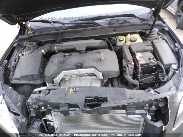 1G11C5SA0DF160910 - 2013 CHEVROLET MALIBU 1LT 灰色 照片 10