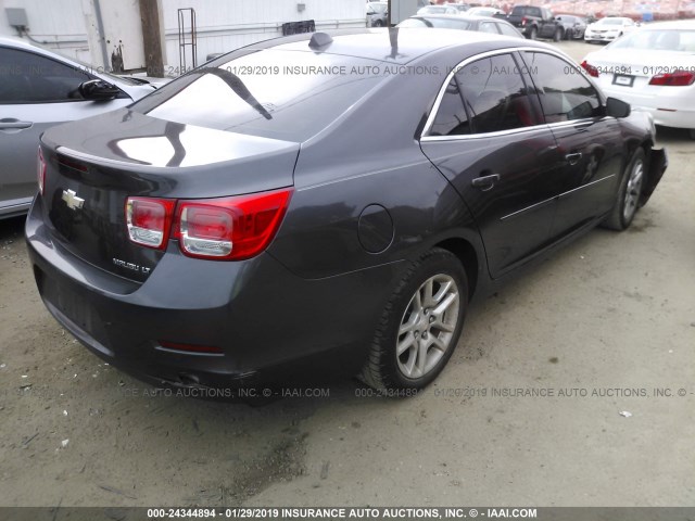 1G11C5SA0DF160910 - 2013 CHEVROLET MALIBU 1LT 灰色 照片 4