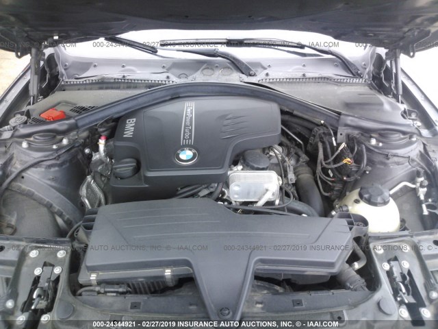 WBA3C1C59DF438792 - 2013 BMW 328 I SULEV BLACK photo 10