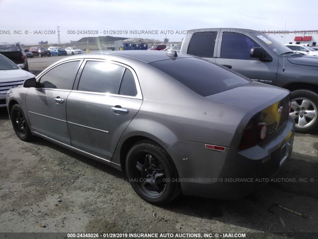 1G1ZC5EU4CF274142 - 2012 CHEVROLET MALIBU 1LT 棕色 照片 3