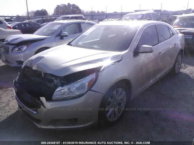 1G11D5SL7FF176667 - 2015 CHEVROLET MALIBU 2LT GRAY photo 2