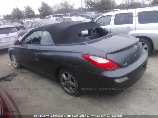 4T1FA38P58U147778 - 2008 TOYOTA CAMRY SOLARA SE/SLE/SPORT GRAY photo 3