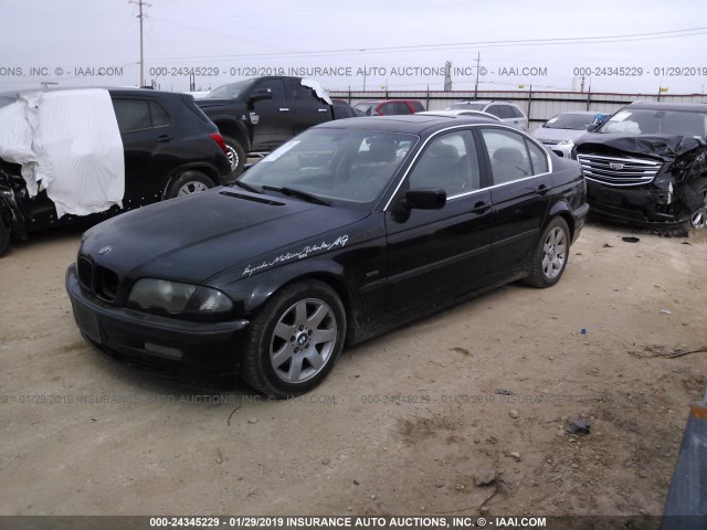 WBAAM5331XFR07632 - 1999 BMW 328 I AUTOMATIC أسود صورة 2