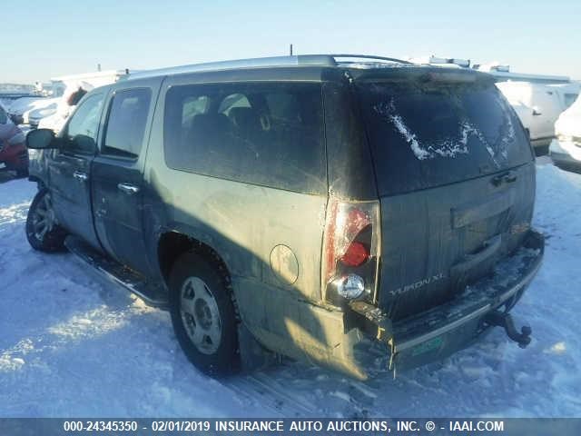 1GKFK66867J351833 - 2007 GMC YUKON XL DENALI GRAY photo 3