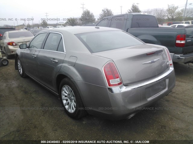 2C3CCAAG1EH178965 - 2014 CHRYSLER 300 BROWN photo 3