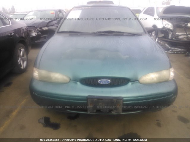 1FALP653XVK170723 - 1997 FORD CONTOUR GL/SPORT GREEN photo 6