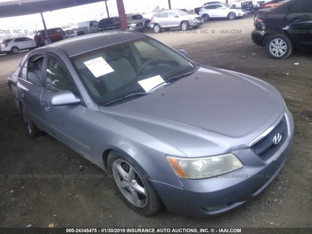 5NPEU46F57H176987 - 2007 HYUNDAI SONATA SE/LIMITED SILVER photo 1