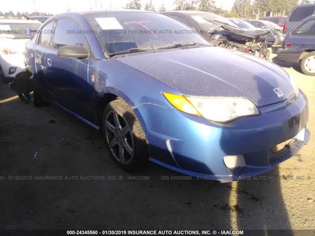 1G8AY12P05Z131147 - 2005 SATURN ION REDLINE BLUE photo 1