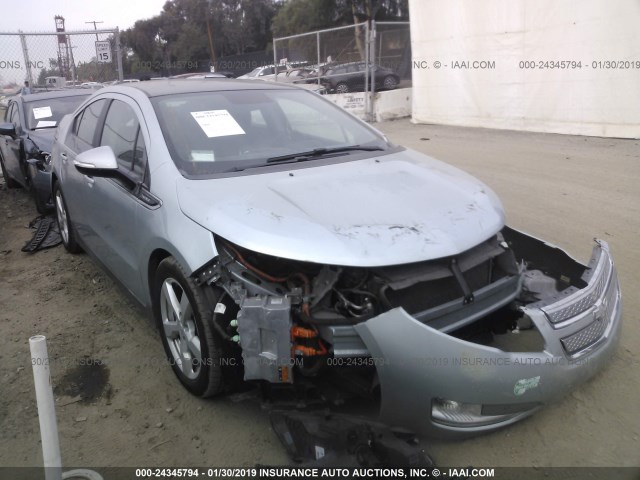 1G1RE6E49CU126418 - 2012 CHEVROLET VOLT GREEN photo 1