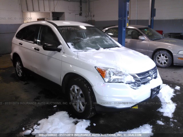 5J6RE4H42BL092912 - 2011 HONDA CR-V SE WHITE photo 1