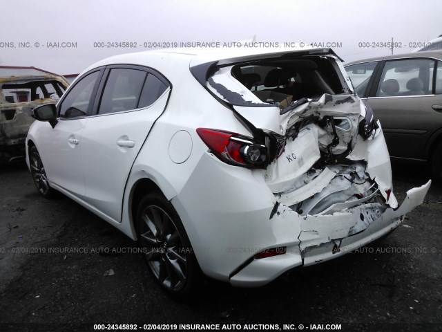 3MZBN1L36JM165908 - 2018 MAZDA 3 TOURING WHITE photo 3