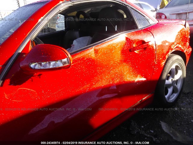 WDBKK65F91F213898 - 2001 MERCEDES-BENZ SLK 320 RED photo 6