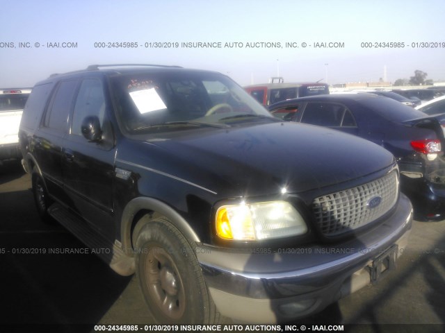 1FMRU17L92LA92997 - 2002 FORD EXPEDITION EDDIE BAUER BLACK photo 1