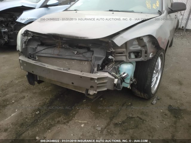 1G1ZC5EB6AF210390 - 2010 CHEVROLET MALIBU 1LT ყავისფერი ფოტო 6