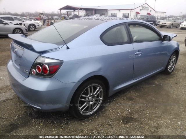 JTKDE167990276227 - 2009 TOYOTA SCION TC ლურჯი ფოტო 4