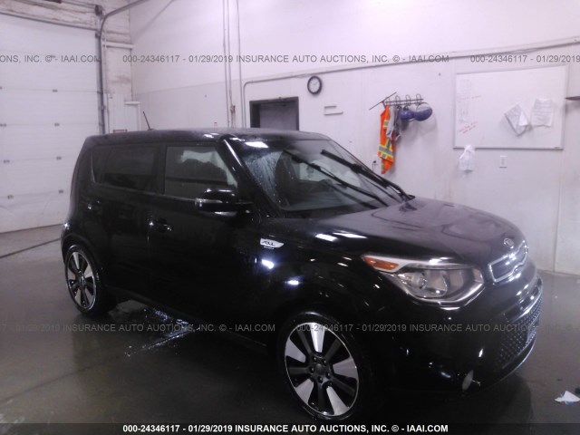 KNDJX3A5XF7111876 - 2015 KIA SOUL ! BLACK photo 1