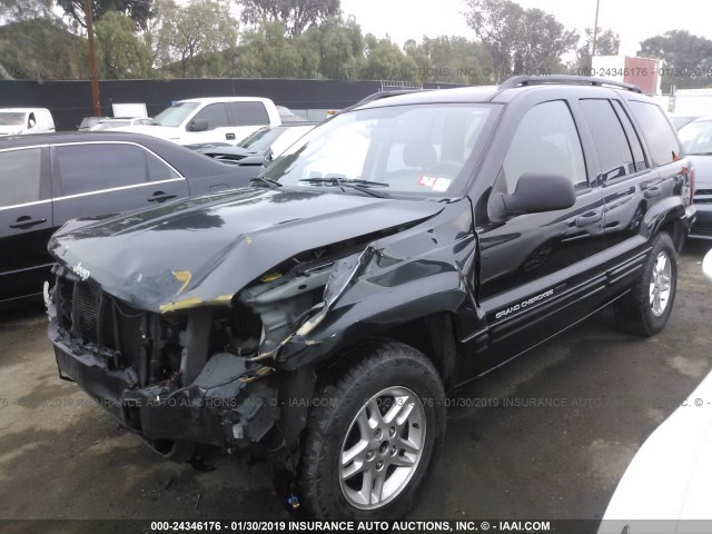 1J4GX48S74C137524 - 2004 JEEP GRAND CHEROKEE LAREDO/COLUMBIA/FREEDOM 黑色 照片 2