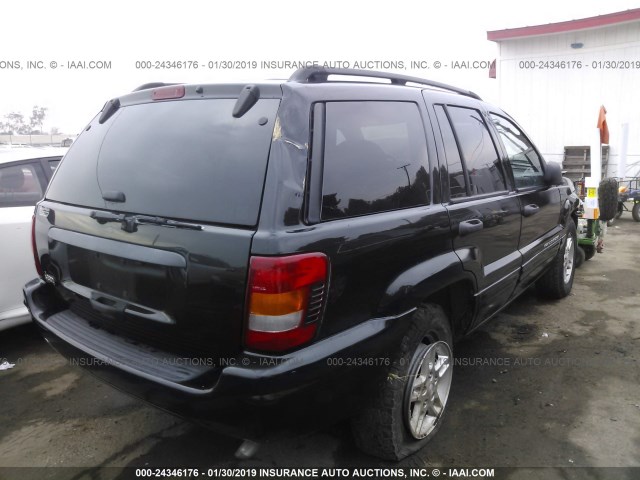 1J4GX48S74C137524 - 2004 JEEP GRAND CHEROKEE LAREDO/COLUMBIA/FREEDOM 黑色 照片 4