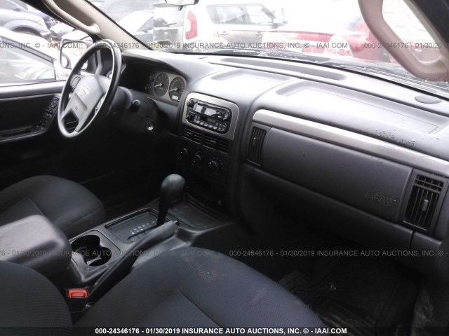 1J4GX48S74C137524 - 2004 JEEP GRAND CHEROKEE LAREDO/COLUMBIA/FREEDOM 黑色 照片 5