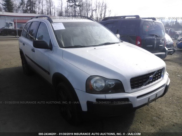 YV1CZ91H631006387 - 2003 VOLVO XC90 T6 WHITE photo 1