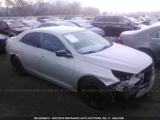 1G11B5SLXEF121537 - 2014 CHEVROLET MALIBU LS GOLD photo 1