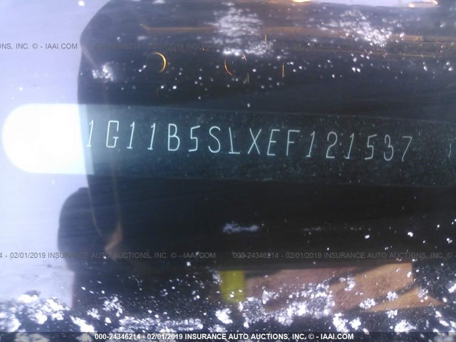 1G11B5SLXEF121537 - 2014 CHEVROLET MALIBU LS GOLD photo 9