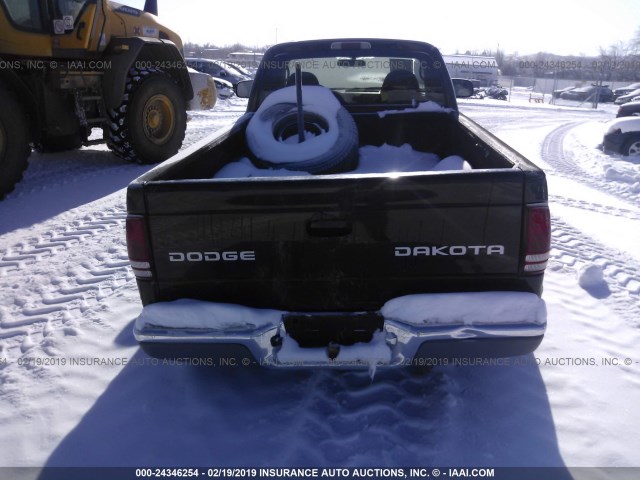 1B7GG36X32S515033 - 2002 DODGE DAKOTA SPORT/RT BLUE photo 8