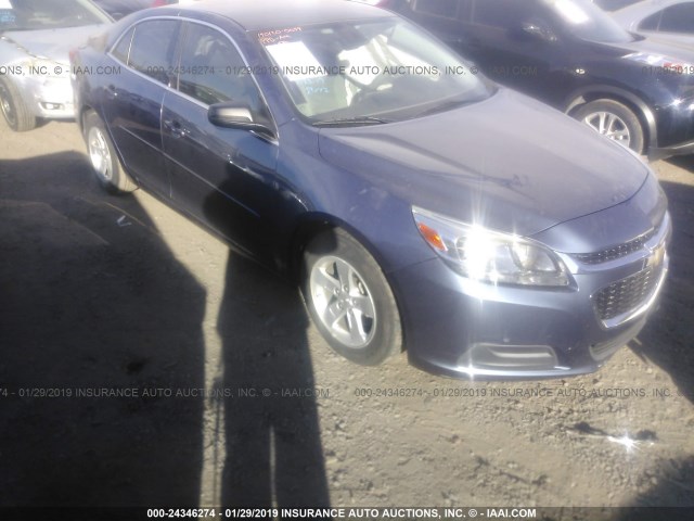 1G11B5SL7FF263958 - 2015 CHEVROLET MALIBU LS BLUE photo 1