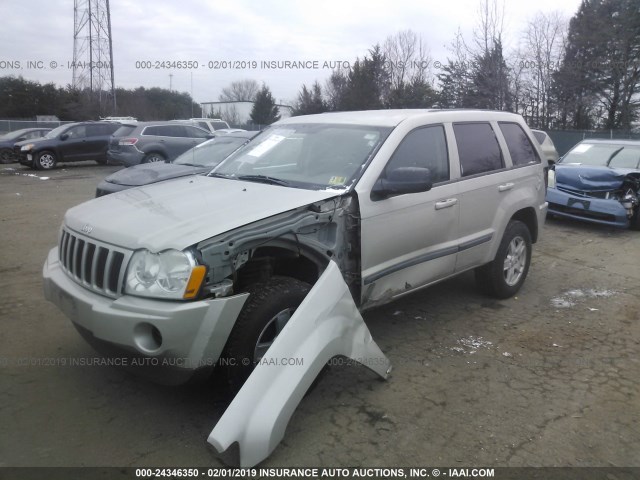 1J8GR48K37C640089 - 2007 JEEP GRAND CHEROKEE LAREDO/COLUMBIA/FREEDOM GRAY photo 2