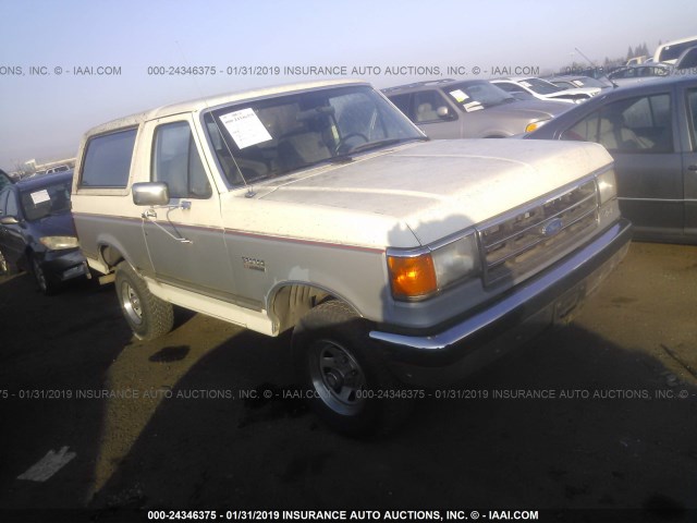 1FMEU15H7LLA75808 - 1990 FORD BRONCO U100 WHITE photo 1