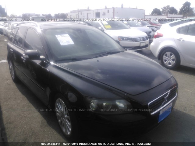 YV1MW390872289108 - 2007 VOLVO V50 2.4I BLACK photo 1