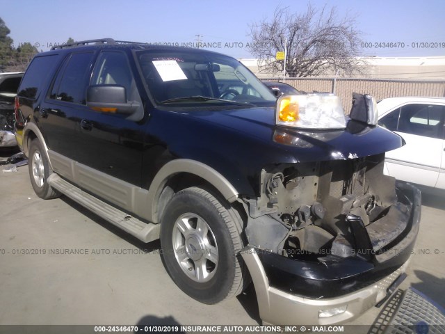 1FMFU17506LA22038 - 2006 FORD EXPEDITION EDDIE BAUER BLACK photo 1