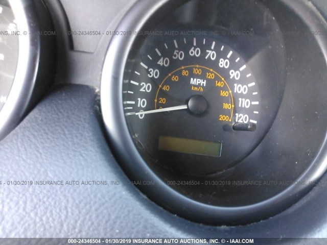 KL1TD66608B152223 - 2008 CHEVROLET AVEO LS RED photo 7