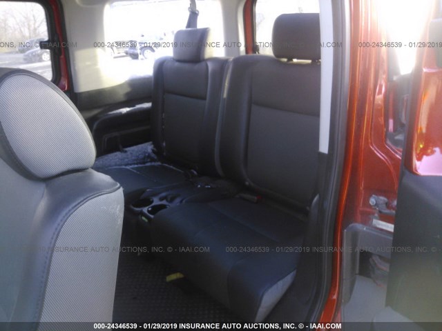 5J6YH28573L035297 - 2003 HONDA ELEMENT EX ORANGE photo 8